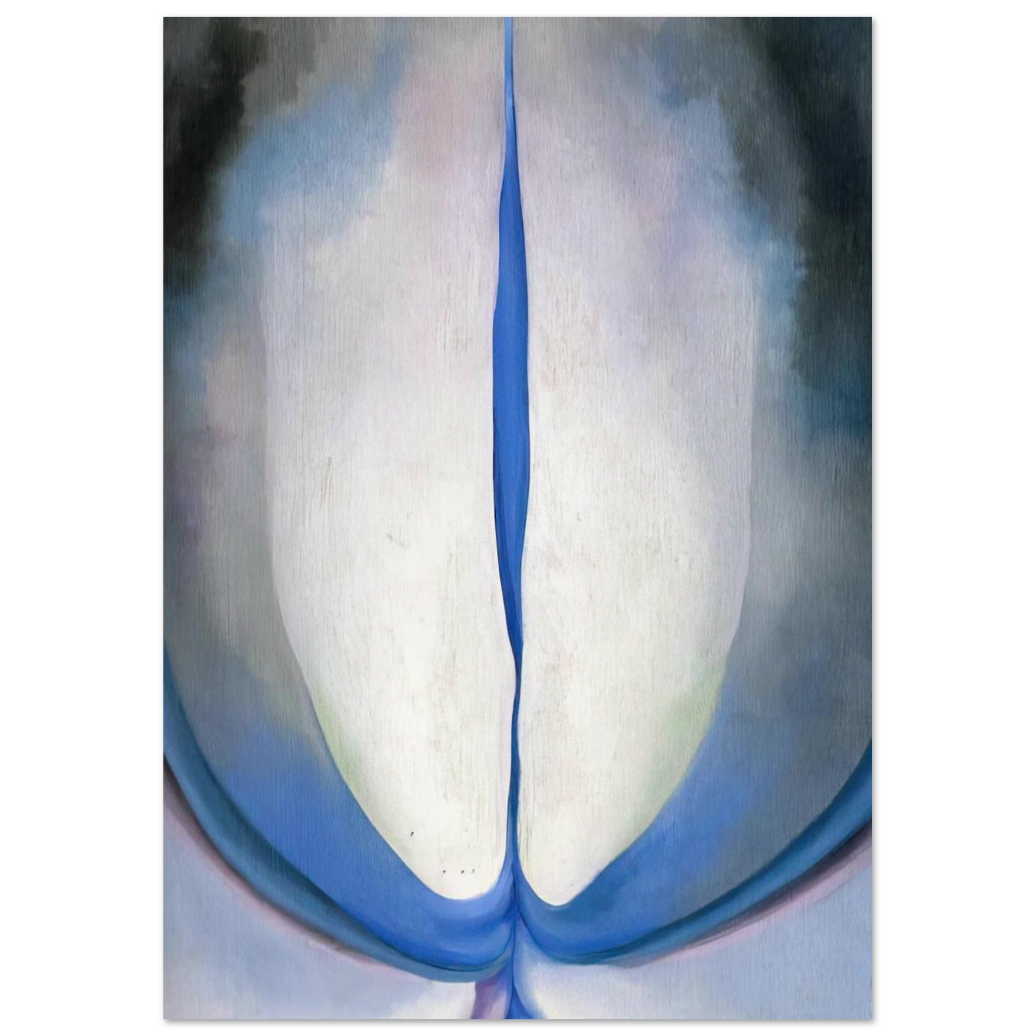 Blue Line Poster | Georgia O'Keeffe Poster | Georgia O Keeffe Prints