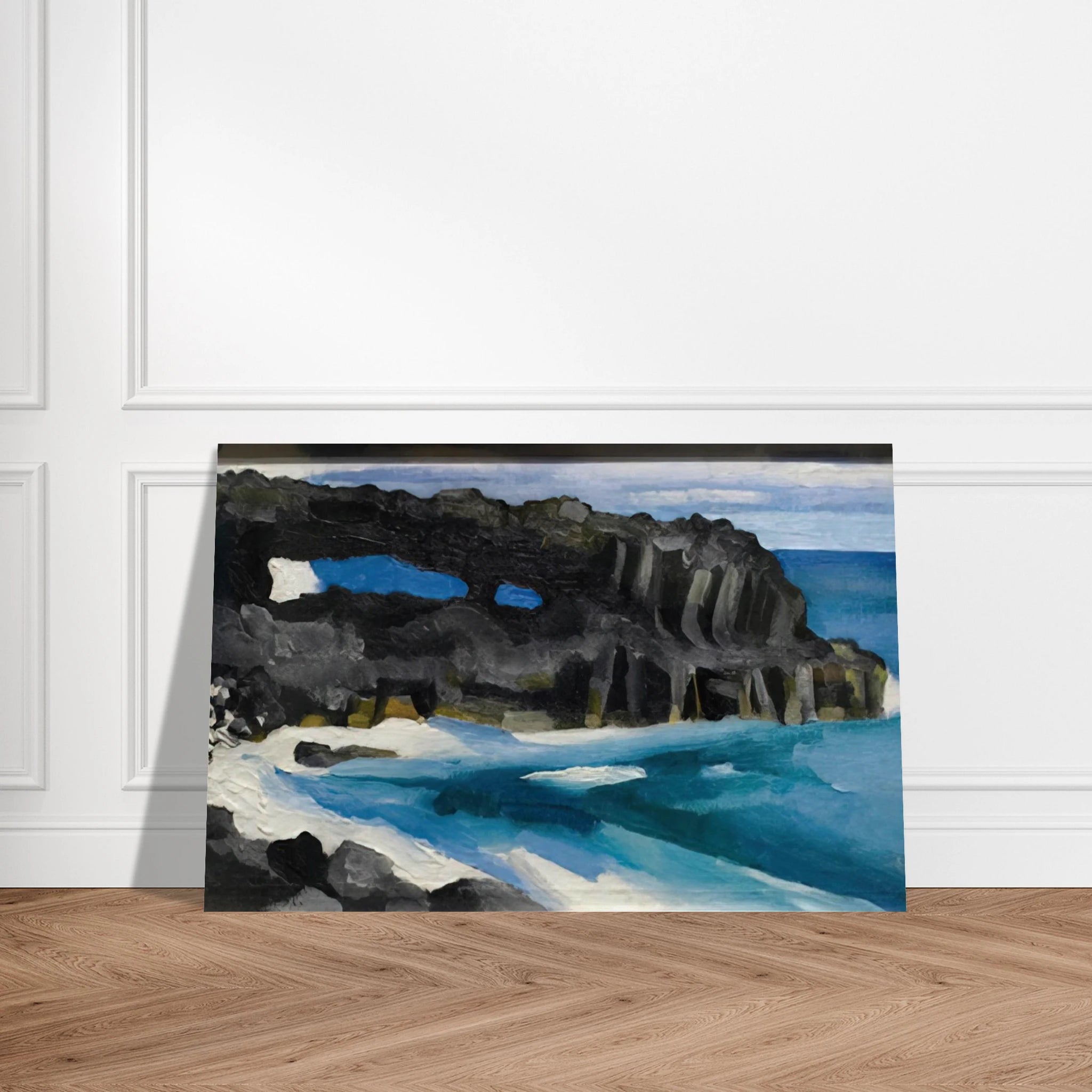 Black Lava Bridge, Hana Coast-No. II Poster | Georgia O'Keeffe Poster | Georgia O Keeffe Prints