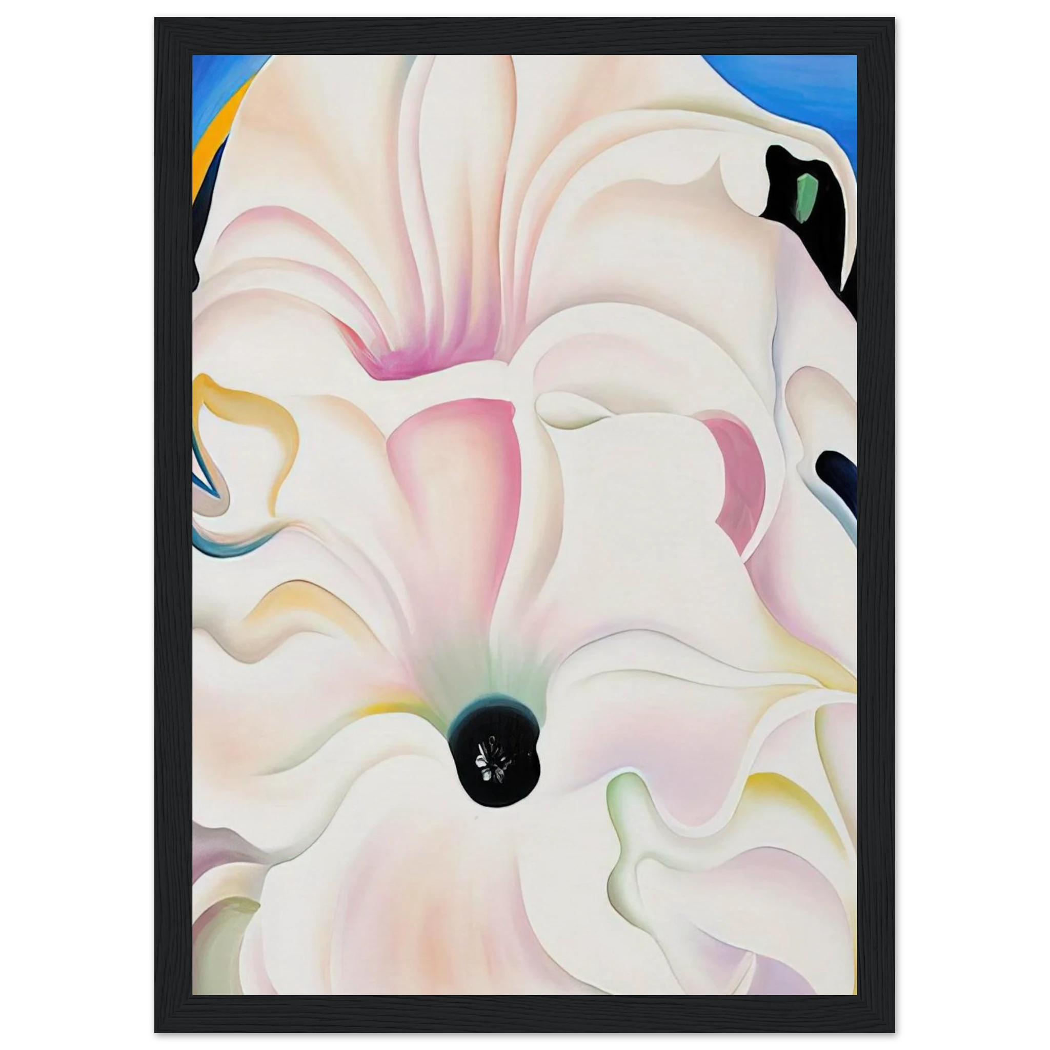 Bella Donna Framed Poster | Georgia O'Keeffe Framed Prints Wall Art | Georgia O Keeffe Prints