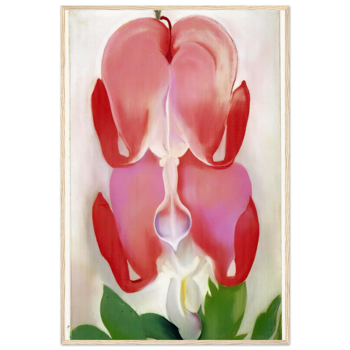 Bleeding Heart Framed Poster | Georgia O'Keeffe Framed Prints Wall Art | Georgia O Keeffe Prints