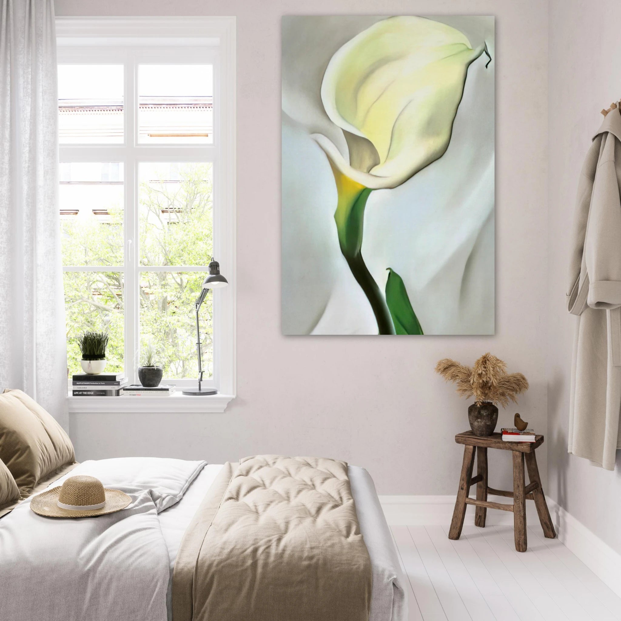 Calla Lily Turned Away Poster | Georgia O'Keeffe Poster | Georgia O Keeffe Prints