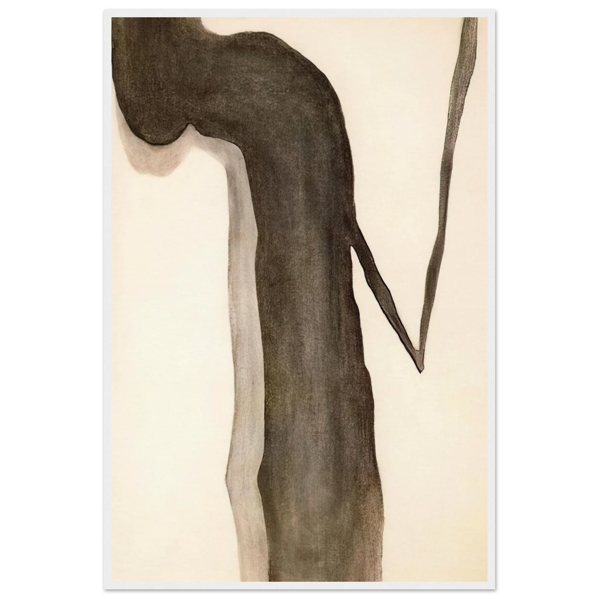 Drawing V Framed Poster | Georgia O'Keeffe Framed Prints Wall Art | Georgia O Keeffe Prints