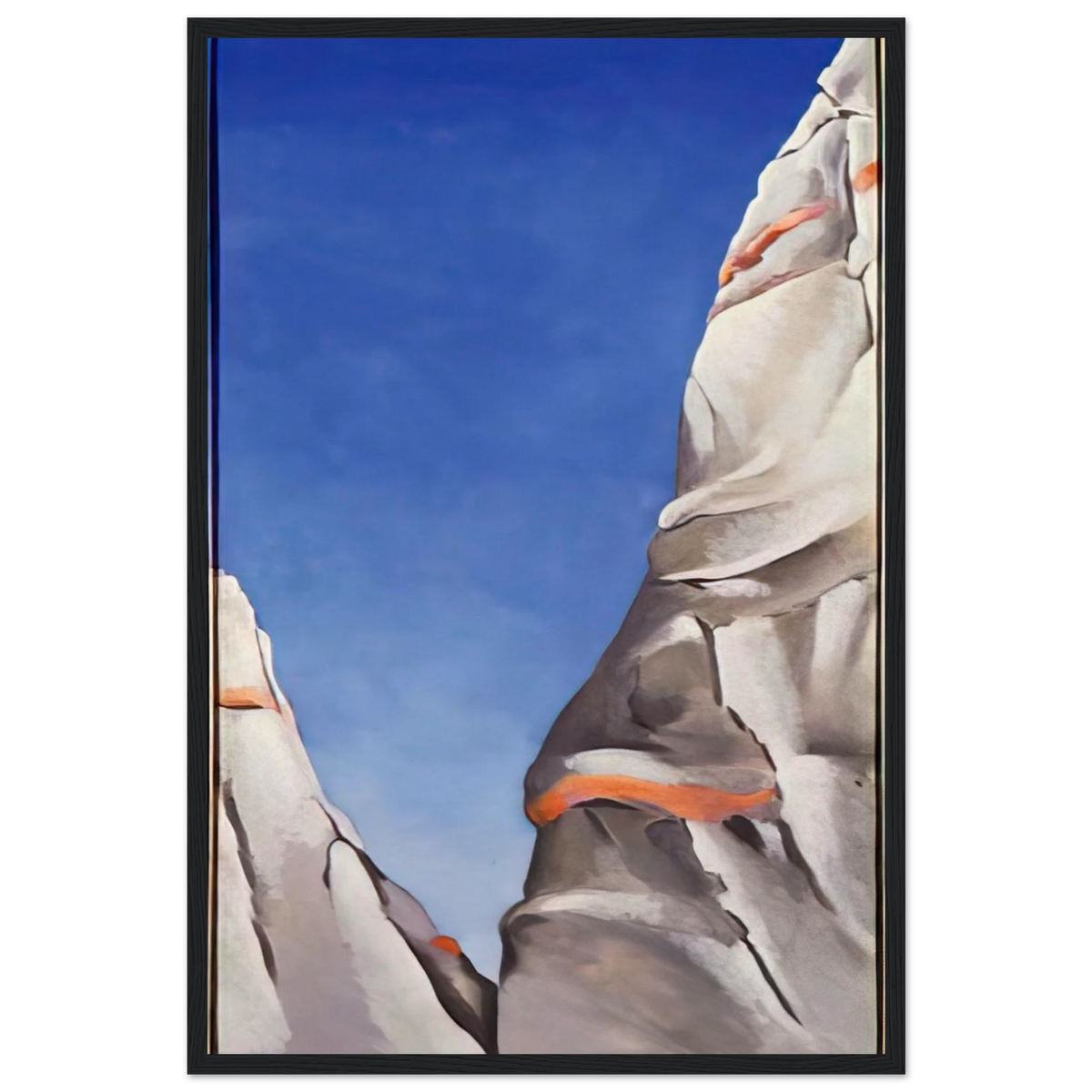 Blue Sky Framed Poster | Georgia O'Keeffe Framed Prints Wall Art | Georgia O Keeffe Prints