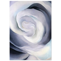 Abstraction White Rose Poster | Georgia O'Keeffe Poster | Georgia O Keeffe Prints