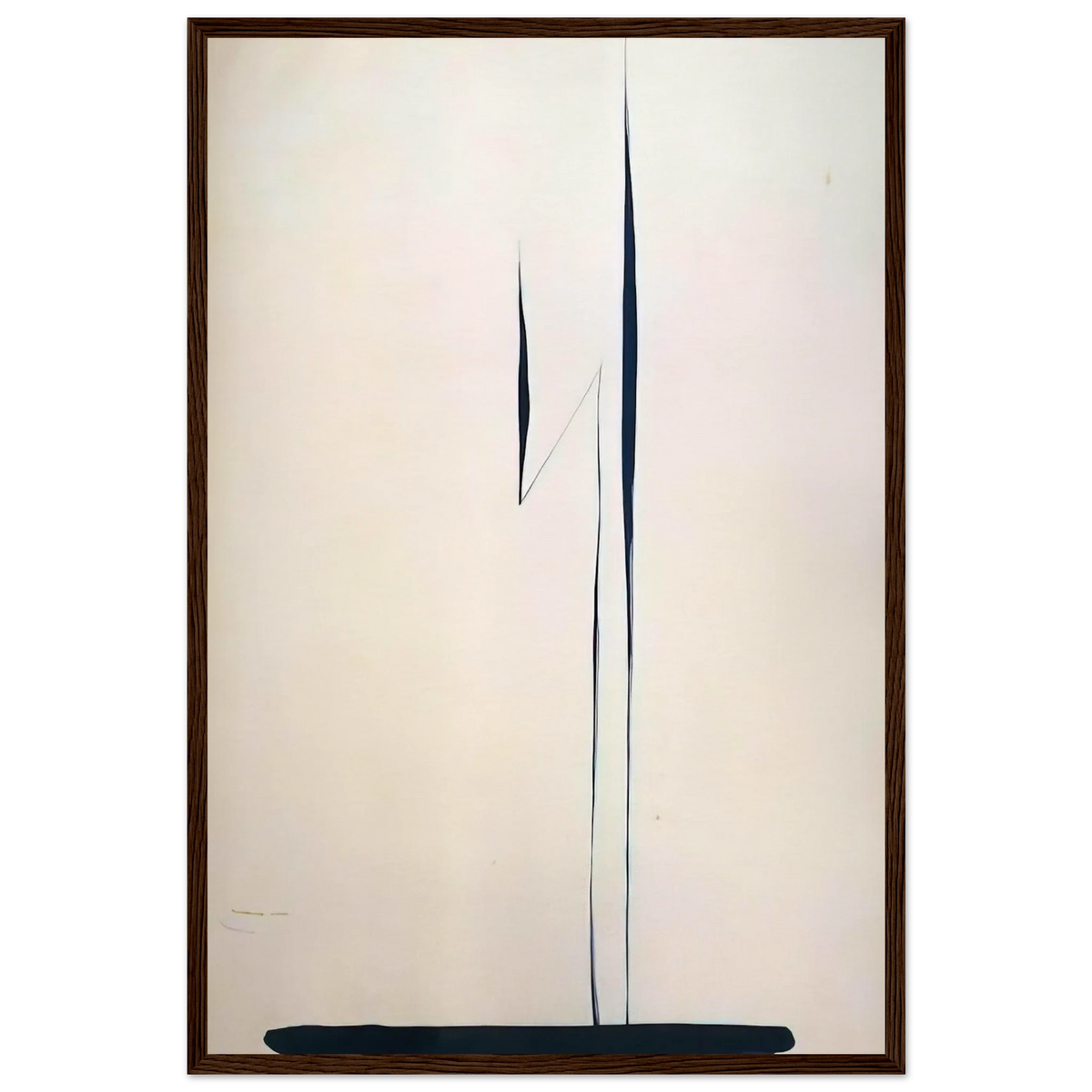Black Lines 1 Framed Poster | Georgia O'Keeffe Framed Prints Wall Art | Georgia O Keeffe Prints