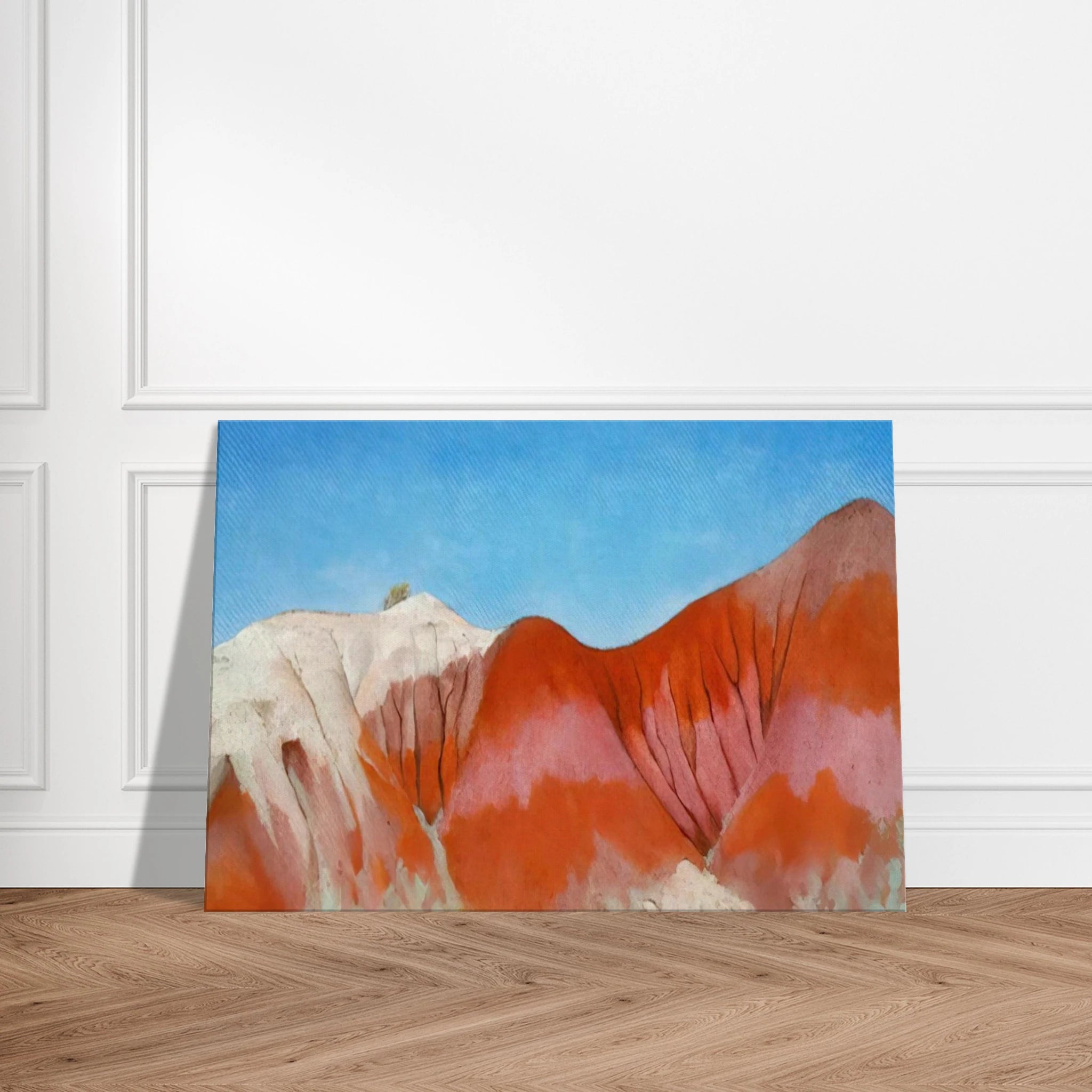 Series near abiquiu, New Mexico - Hills to the left Canvas | Georgia O'Keeffe Canvas | Georgia O Keeffe Prints