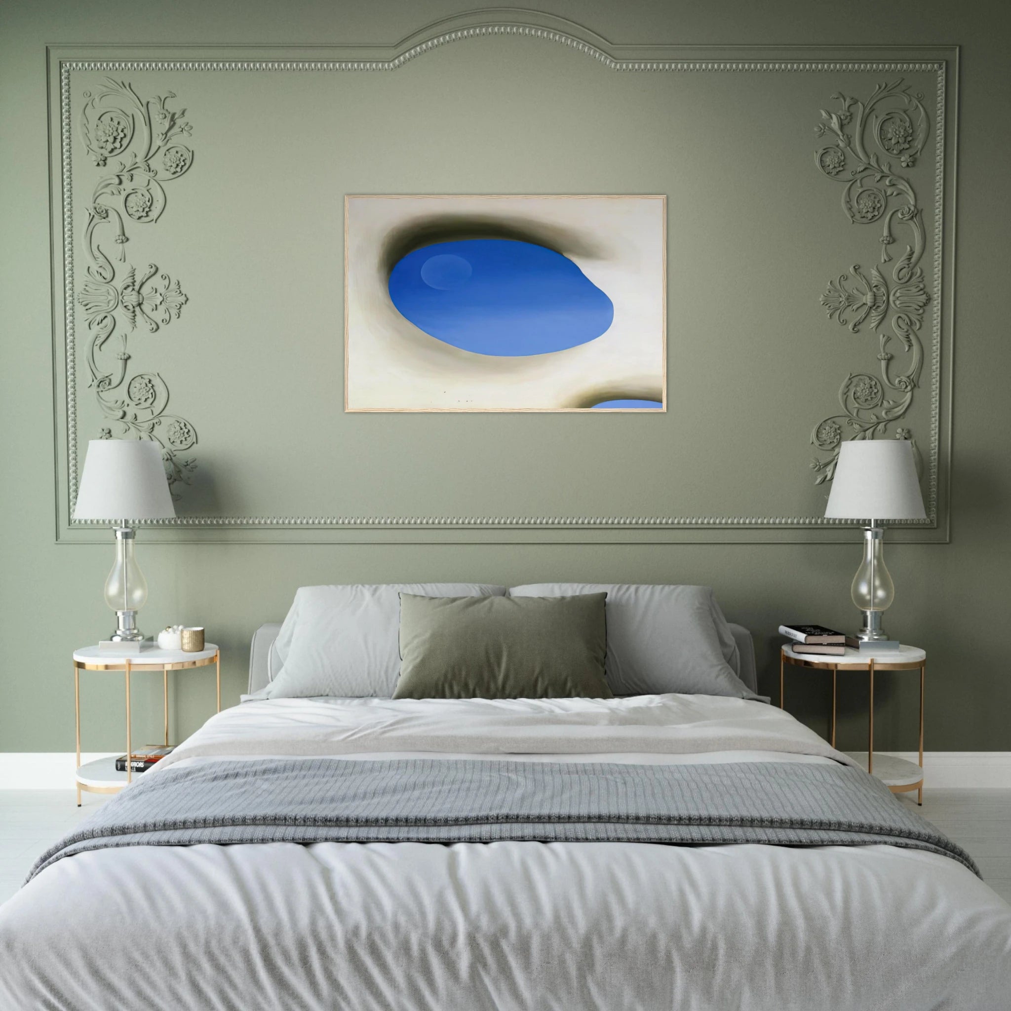 Pelvis IV Framed Poster | Georgia O'Keeffe Framed Prints Wall Art | Georgia O Keeffe Prints