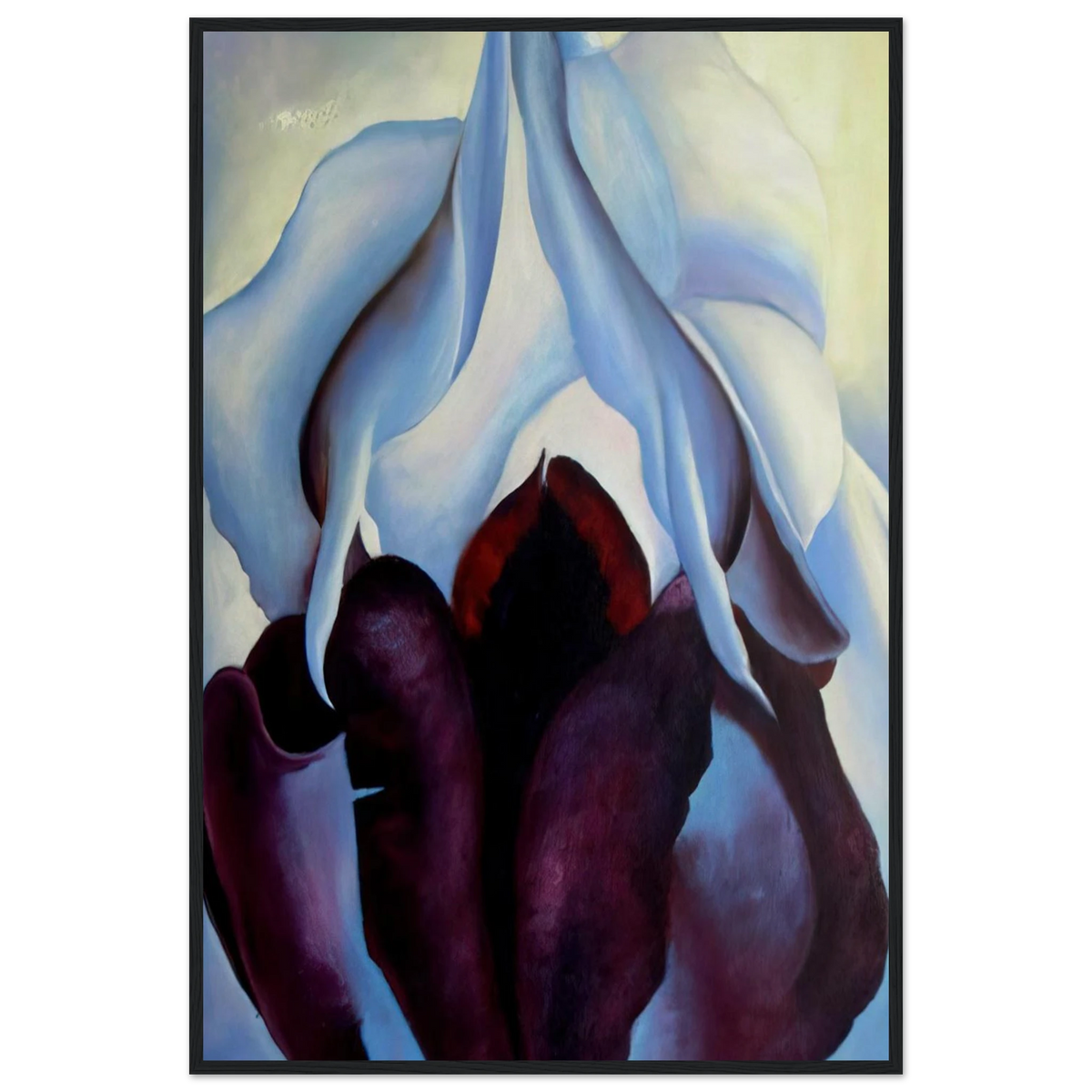 Flower of Life Framed Poster | Georgia O'Keeffe Framed Prints Wall Art | Georgia O Keeffe Prints