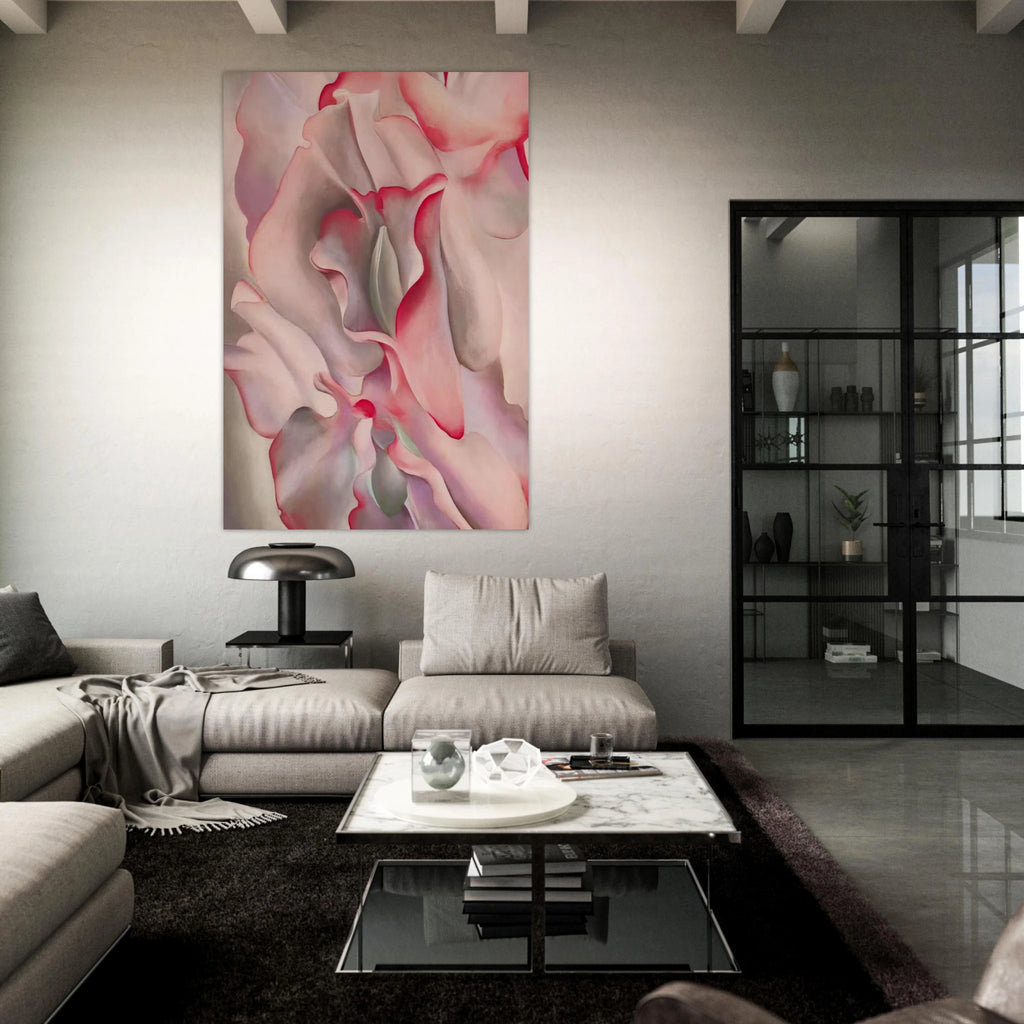 Pink Sweet Peas 2 Poster | Georgia O'Keeffe Poster | Georgia O Keeffe Prints