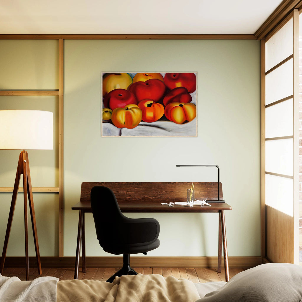 Apple Family II Framed Poster | Georgia O'Keeffe Framed Prints Wall Art | Georgia O Keeffe Prints