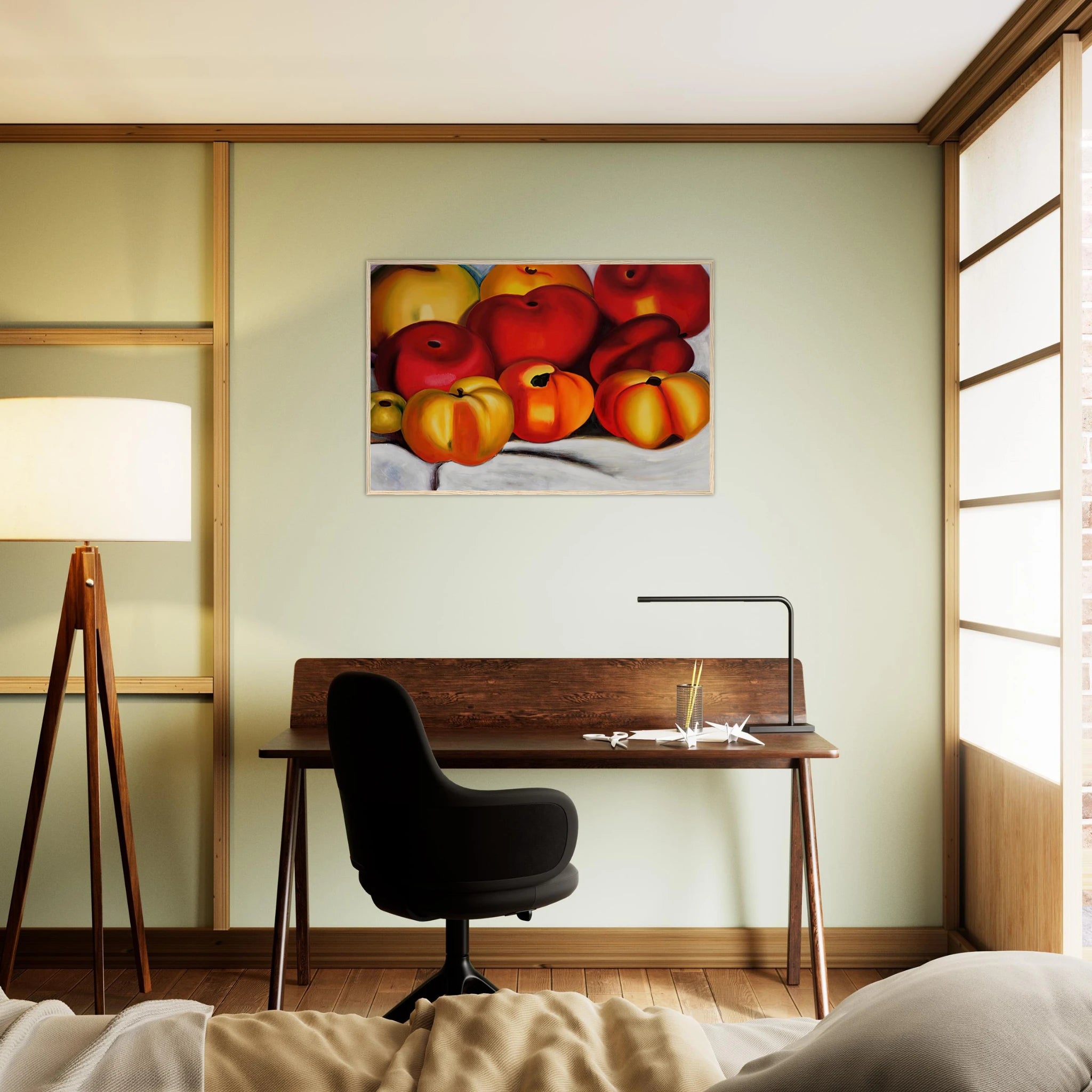 Apple Family II Framed Poster | Georgia O'Keeffe Framed Prints Wall Art | Georgia O Keeffe Prints
