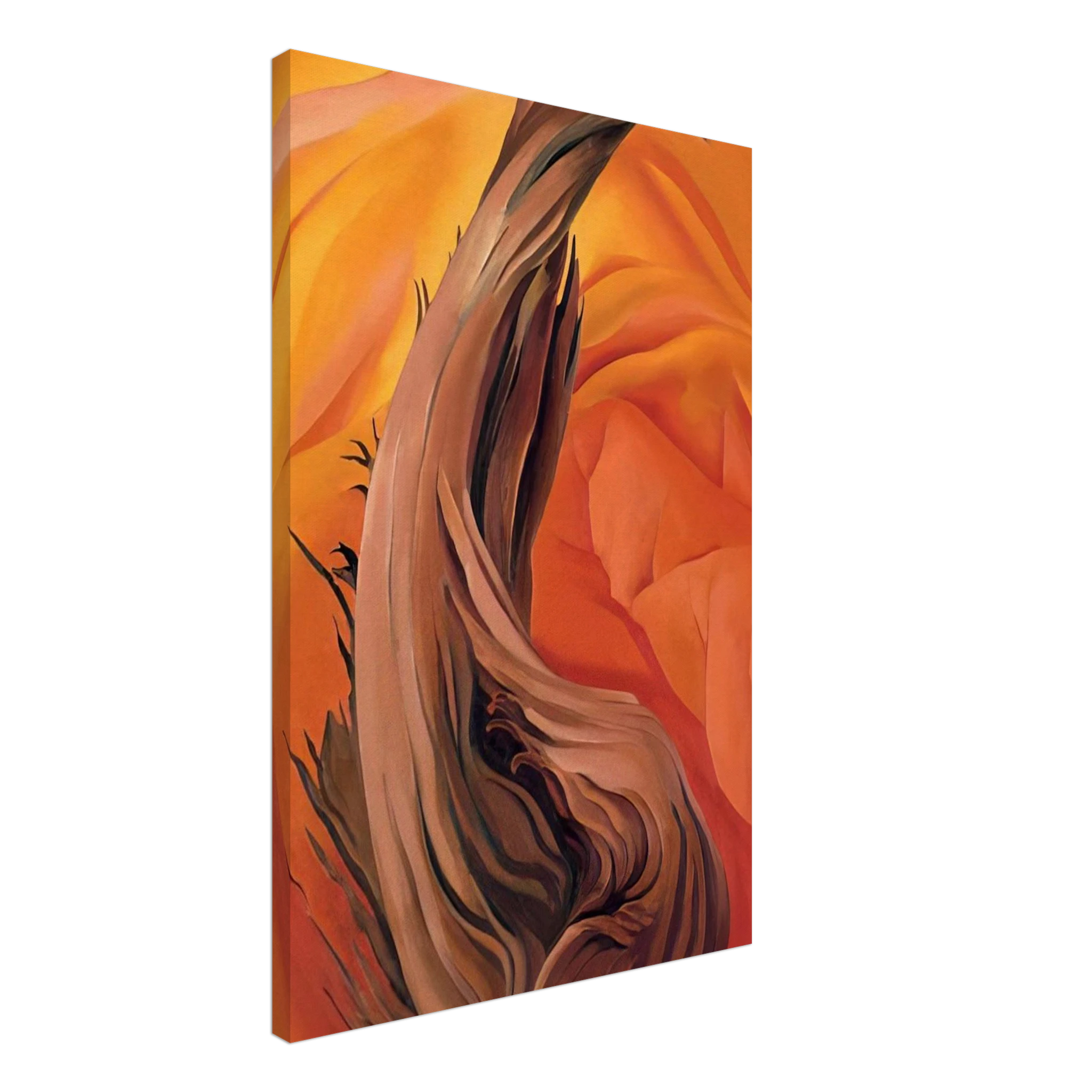 Stump in Red Hills Canvas | Georgia O'Keeffe Canvas | Georgia O Keeffe Prints