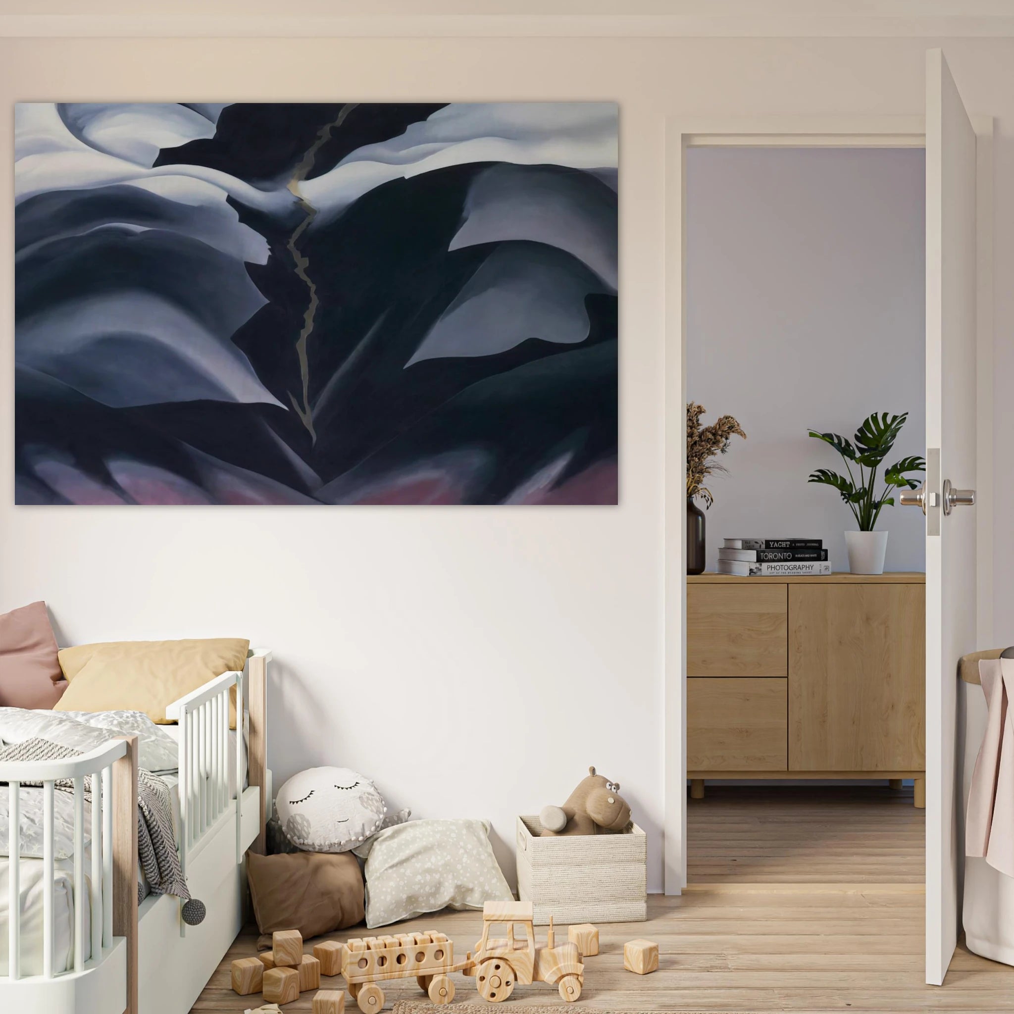 Black Place II Poster | Georgia O'Keeffe Poster | Georgia O Keeffe Prints