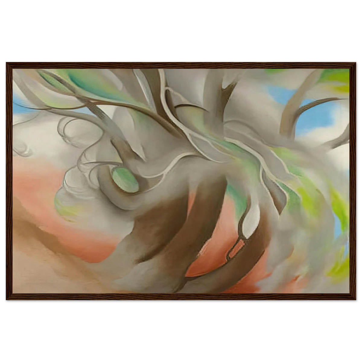 Spring Tree No. II Framed Poster | Georgia O'Keeffe Framed Prints Wall Art | Georgia O Keeffe Prints