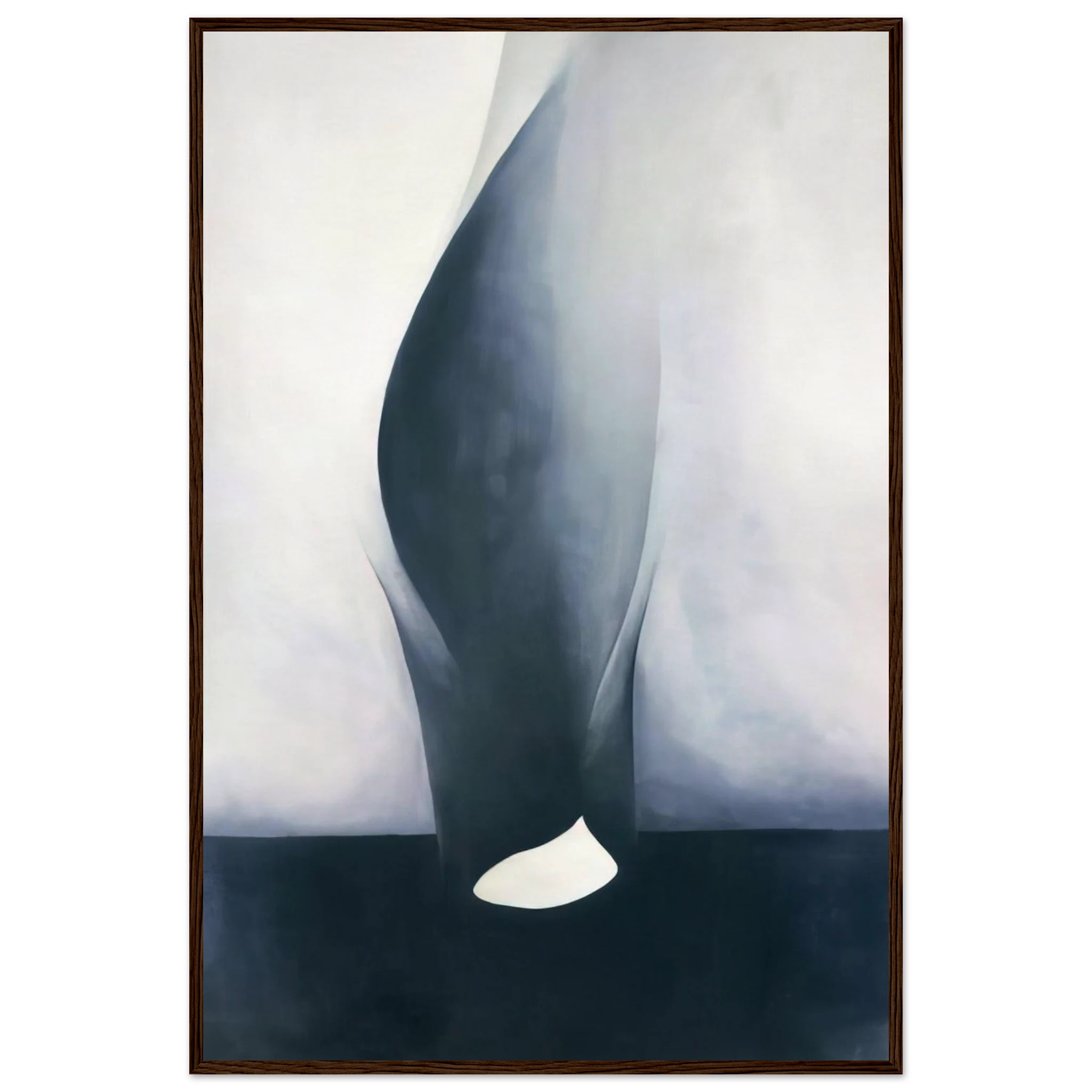 Shell and Old Shingle VI Framed Poster | Georgia O'Keeffe Framed Prints Wall Art | Georgia O Keeffe Prints