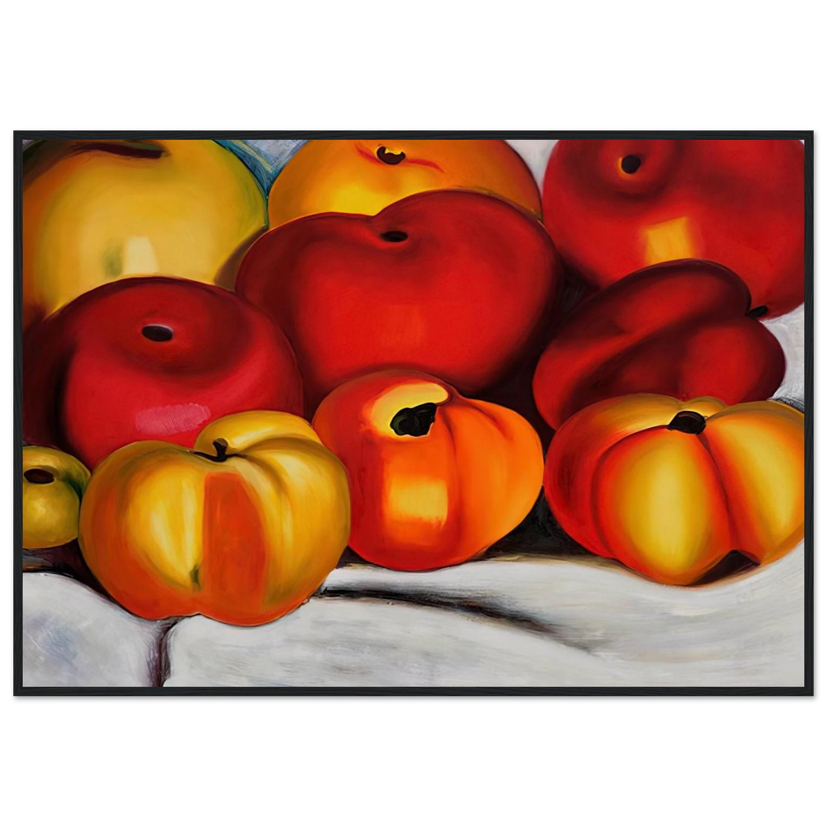 Apple Family II Framed Poster | Georgia O'Keeffe Framed Prints Wall Art | Georgia O Keeffe Prints