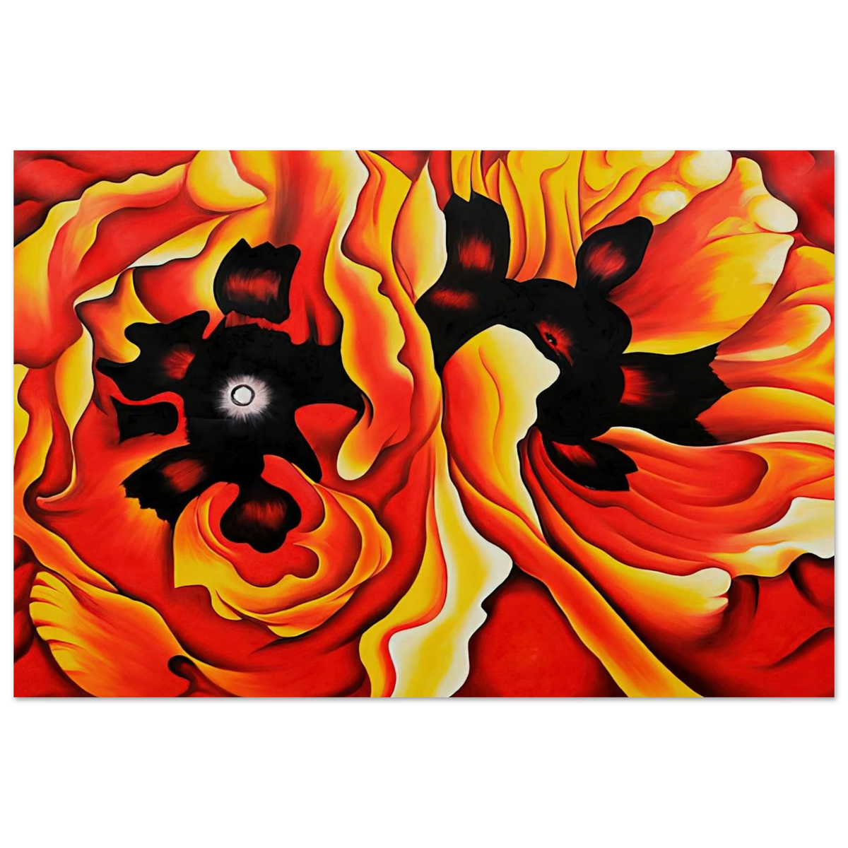 Oriental Poppies II Poster | Georgia O'Keeffe Poster | Georgia O Keeffe Prints