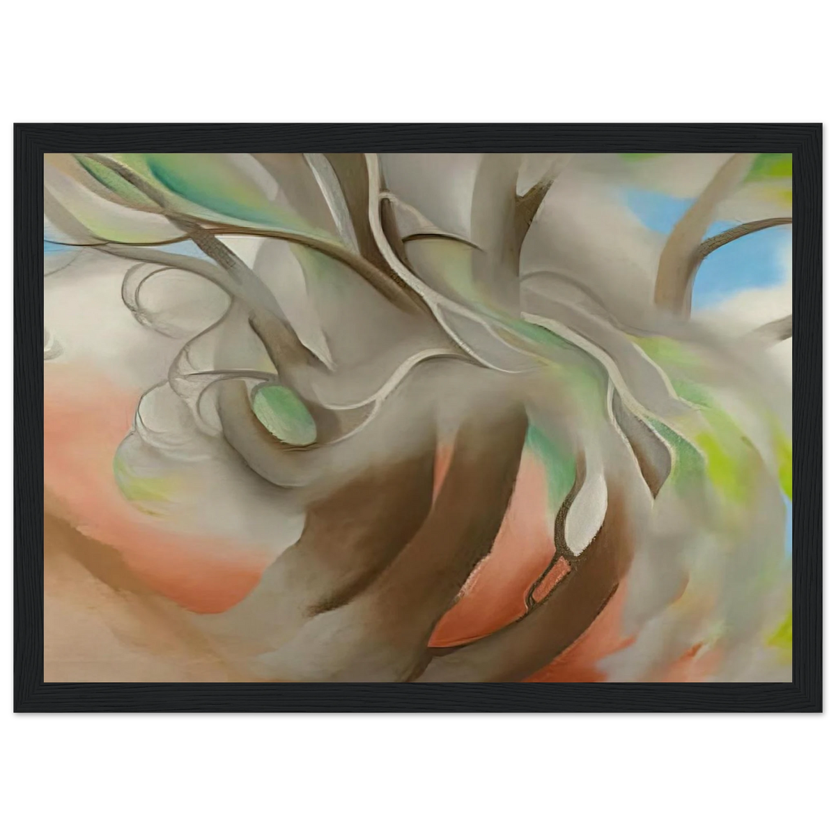 Spring Tree No. II Framed Poster | Georgia O'Keeffe Framed Prints Wall Art | Georgia O Keeffe Prints