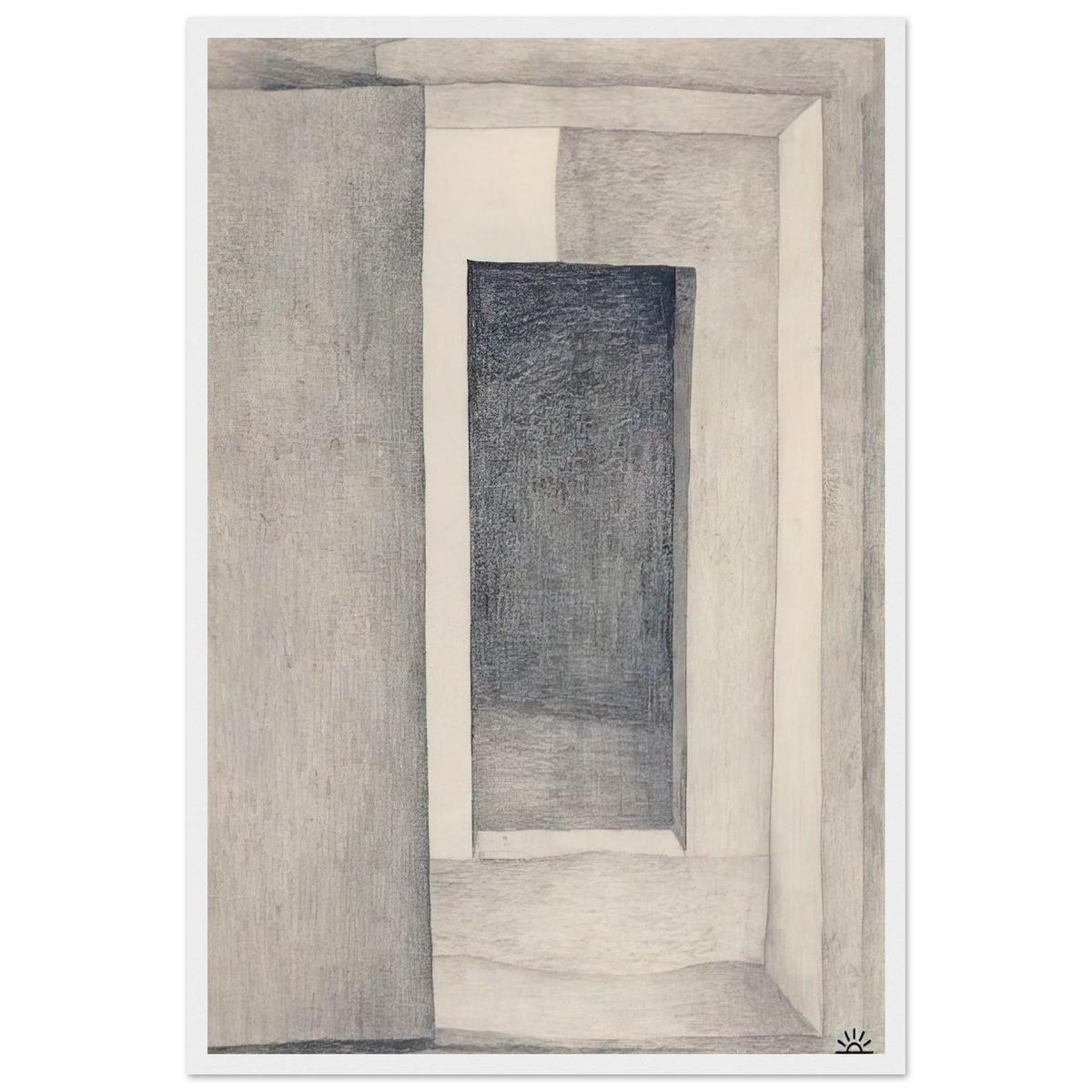 Patio Door Framed Poster | Georgia O'Keeffe Framed Prints Wall Art | Georgia O Keeffe Prints