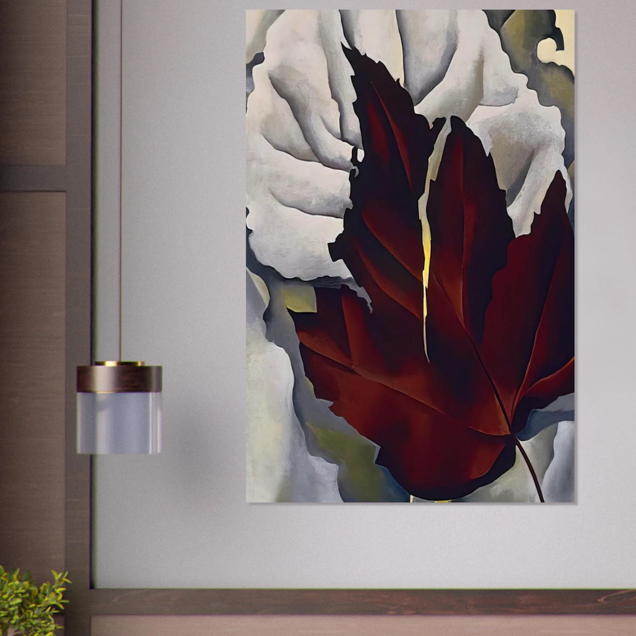 Pattern of Leaves Poster | Georgia O'Keeffe Poster | Georgia O Keeffe Prints