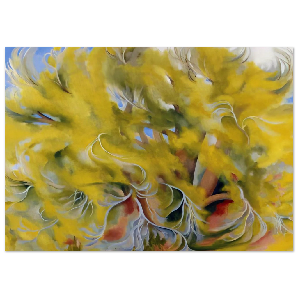 Cottonwood Tree in Spring Poster | Georgia O'Keeffe Poster | Georgia O Keeffe Prints