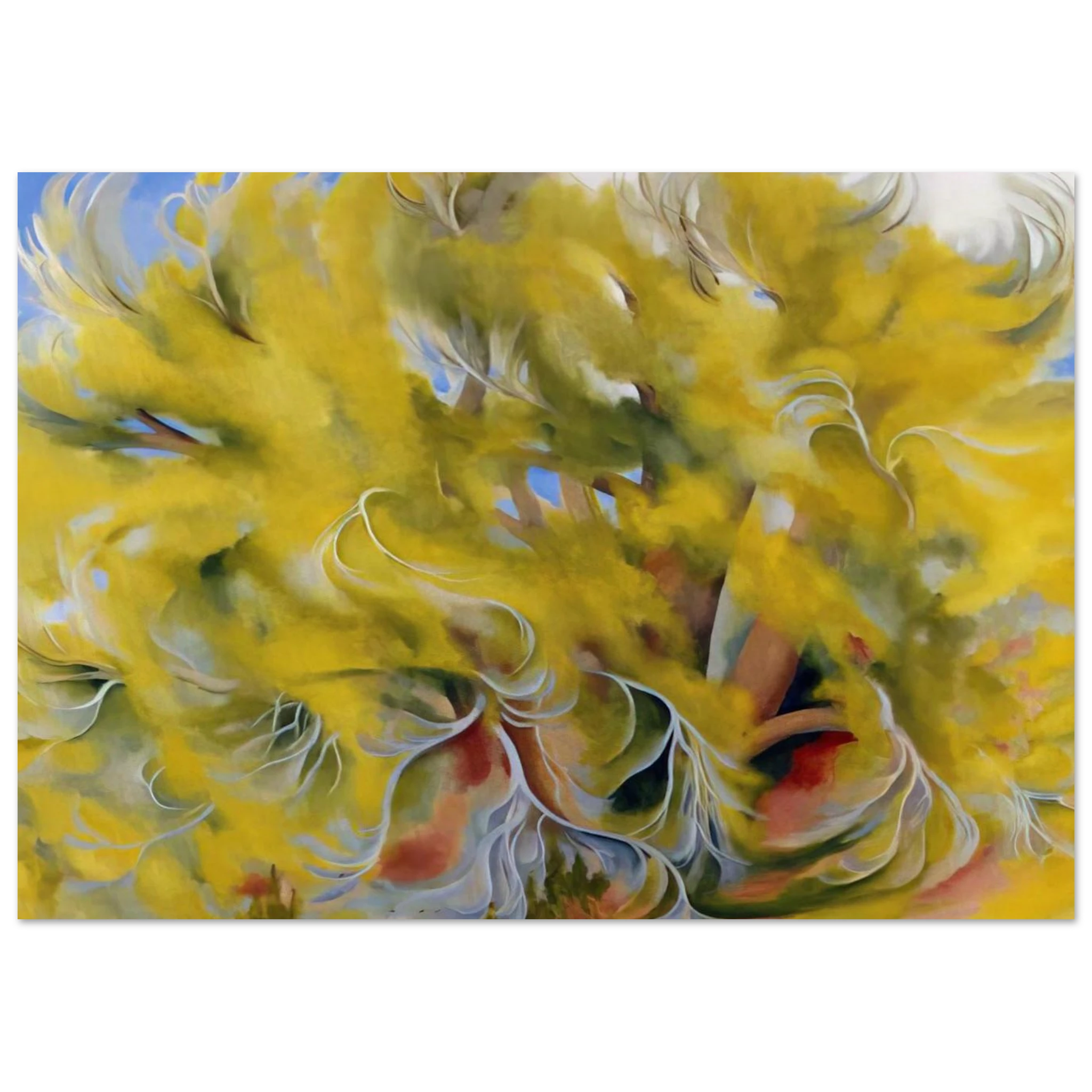 Cottonwood Tree in Spring Poster | Georgia O'Keeffe Poster | Georgia O Keeffe Prints
