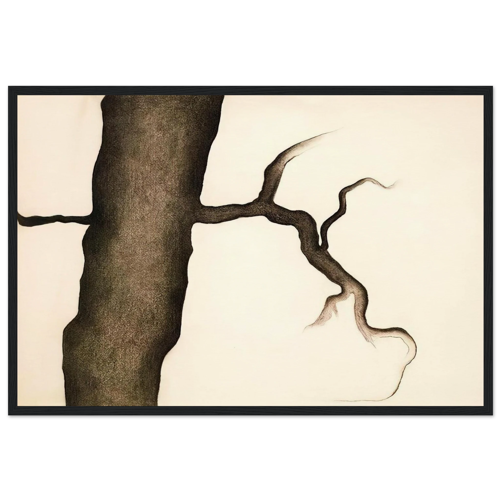 Drawing III Framed Poster | Georgia O'Keeffe Framed Prints Wall Art | Georgia O Keeffe Prints