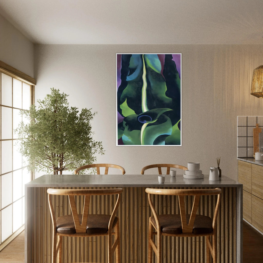 Corn, Dark I Framed Poster | Georgia O'Keeffe Framed Prints Wall Art | Georgia O Keeffe Prints
