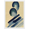 Blue-02 Framed Poster | Georgia O'Keeffe Framed Prints Wall Art | Georgia O Keeffe Prints