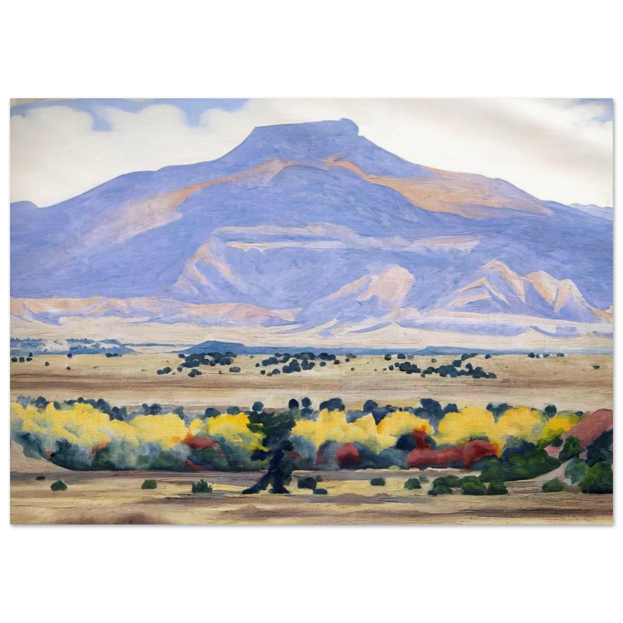 Pedernal Poster | Georgia O'Keeffe Poster | Georgia O Keeffe Prints