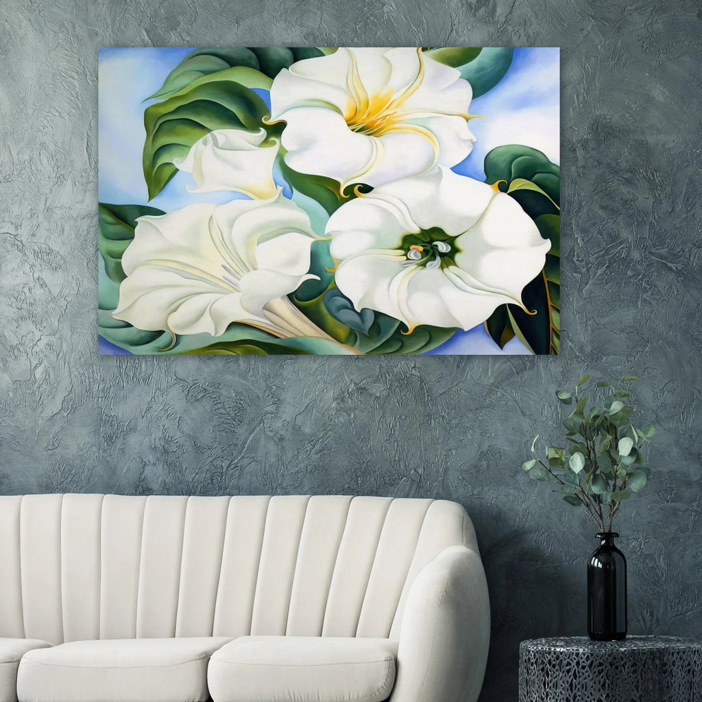 Jimson Weed 3 Poster | Georgia O'Keeffe Poster | Georgia O Keeffe Prints