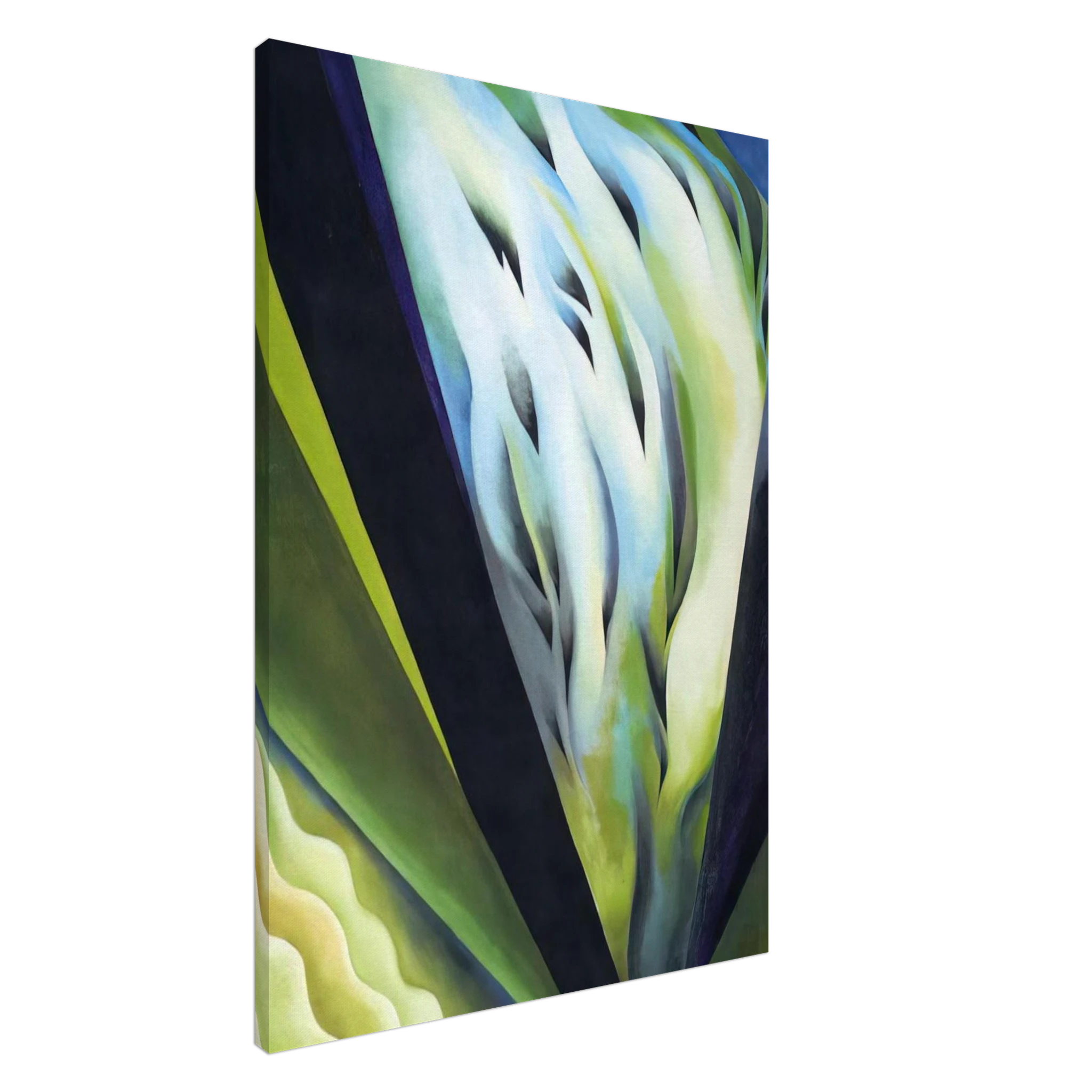 Blue and Green Music Canvas | Georgia O'Keeffe Canvas | Georgia O Keeffe Prints