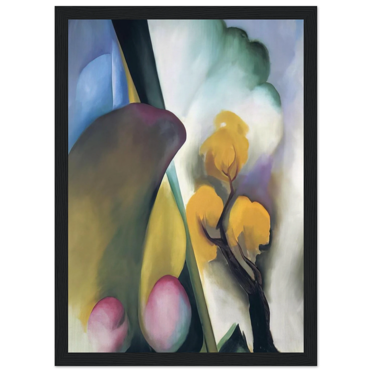 Spring Framed Poster | Georgia O'Keeffe Framed Prints Wall Art | Georgia O Keeffe Prints