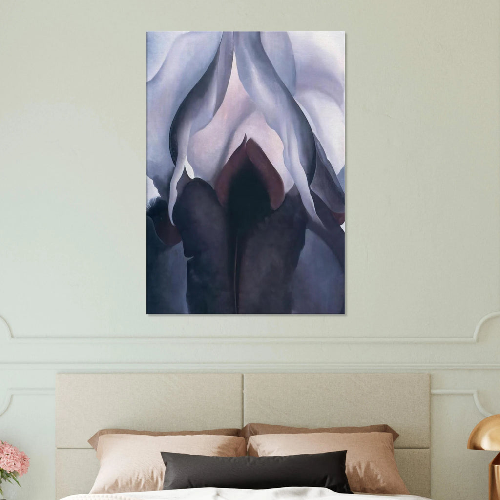 Black Iris III Canvas | Georgia O'Keeffe Canvas | Georgia O Keeffe Prints