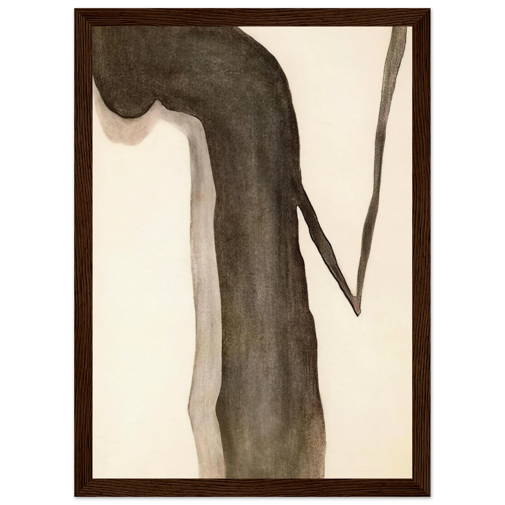 Drawing V Framed Poster | Georgia O'Keeffe Framed Prints Wall Art | Georgia O Keeffe Prints