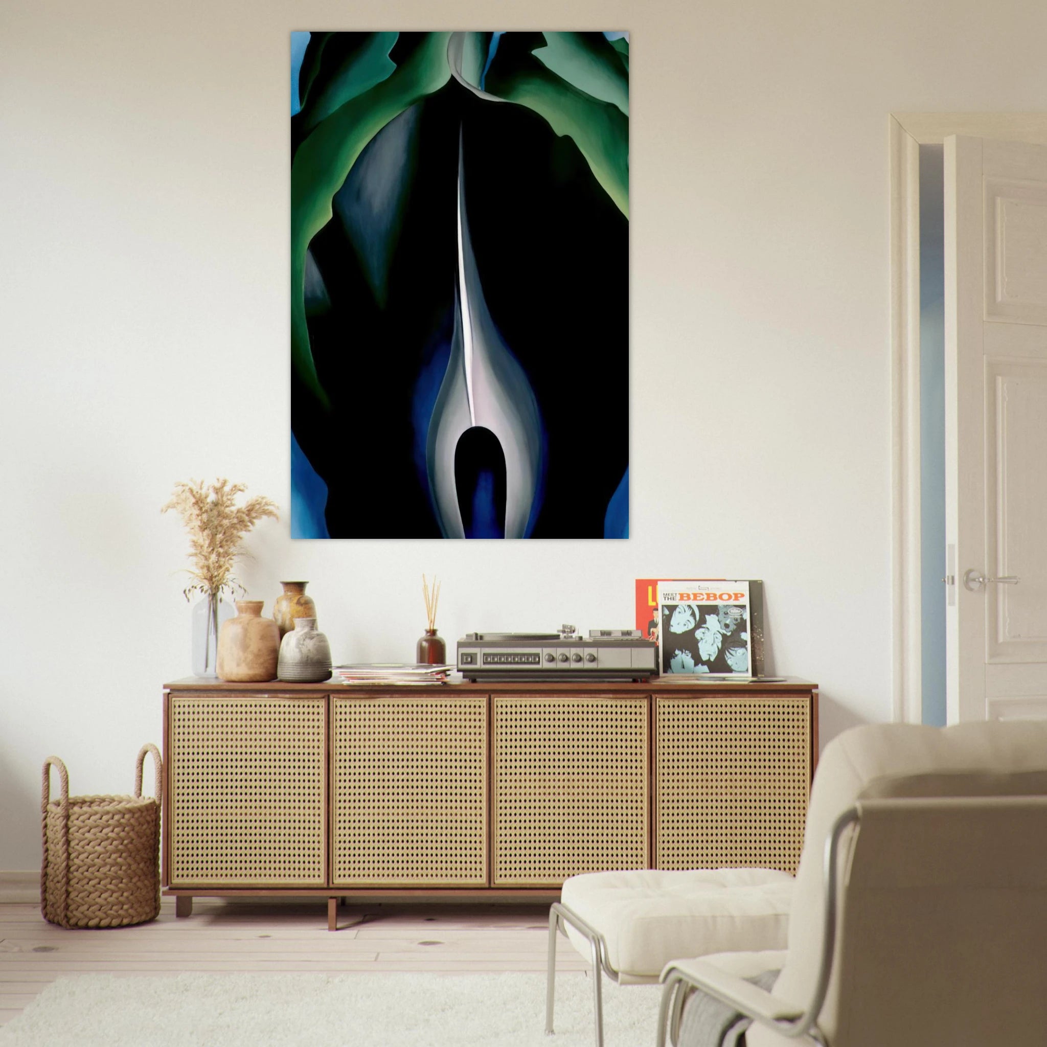Jack-in-the-Pulpit No. IV Poster | Georgia O'Keeffe Poster | Georgia O Keeffe Prints