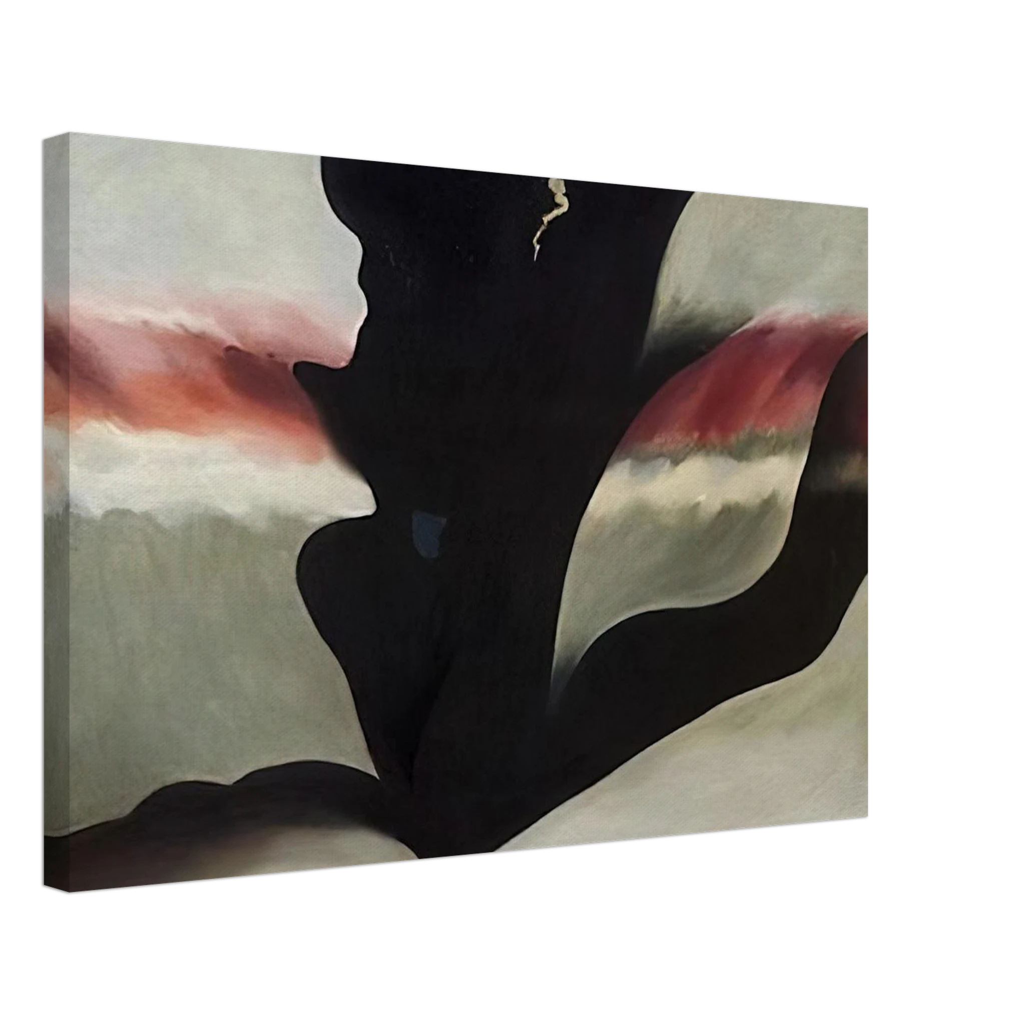 Black Place Green Canvas | Georgia O'Keeffe Canvas | Georgia O Keeffe Prints