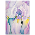 Light of Iris Poster | Georgia O'Keeffe Poster | Georgia O Keeffe Prints
