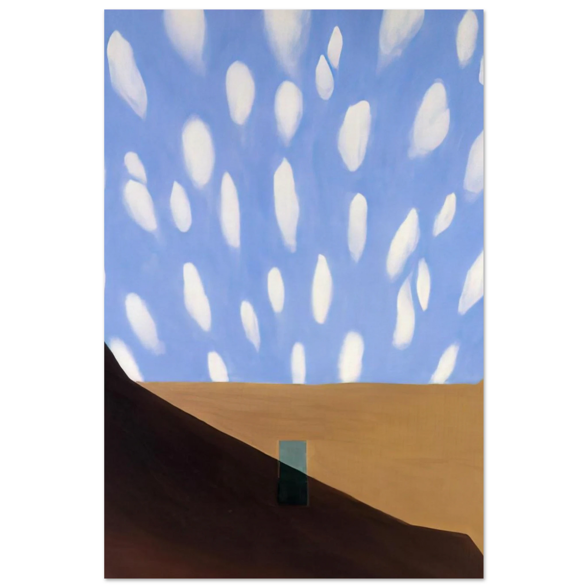 In the Patio VIII Poster | Georgia O'Keeffe Poster | Georgia O Keeffe Prints