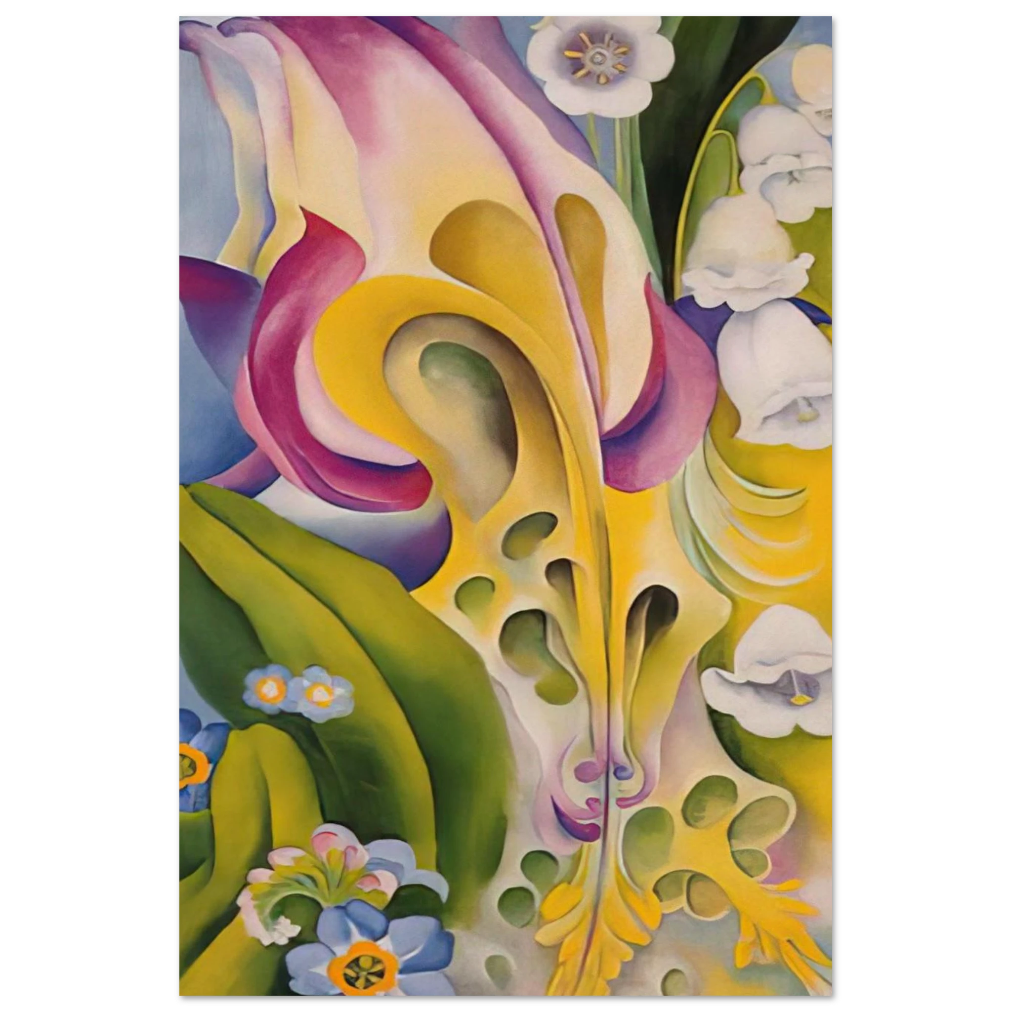 From the Old Garden No 2 Poster | Georgia O'Keeffe Poster | Georgia O Keeffe Prints