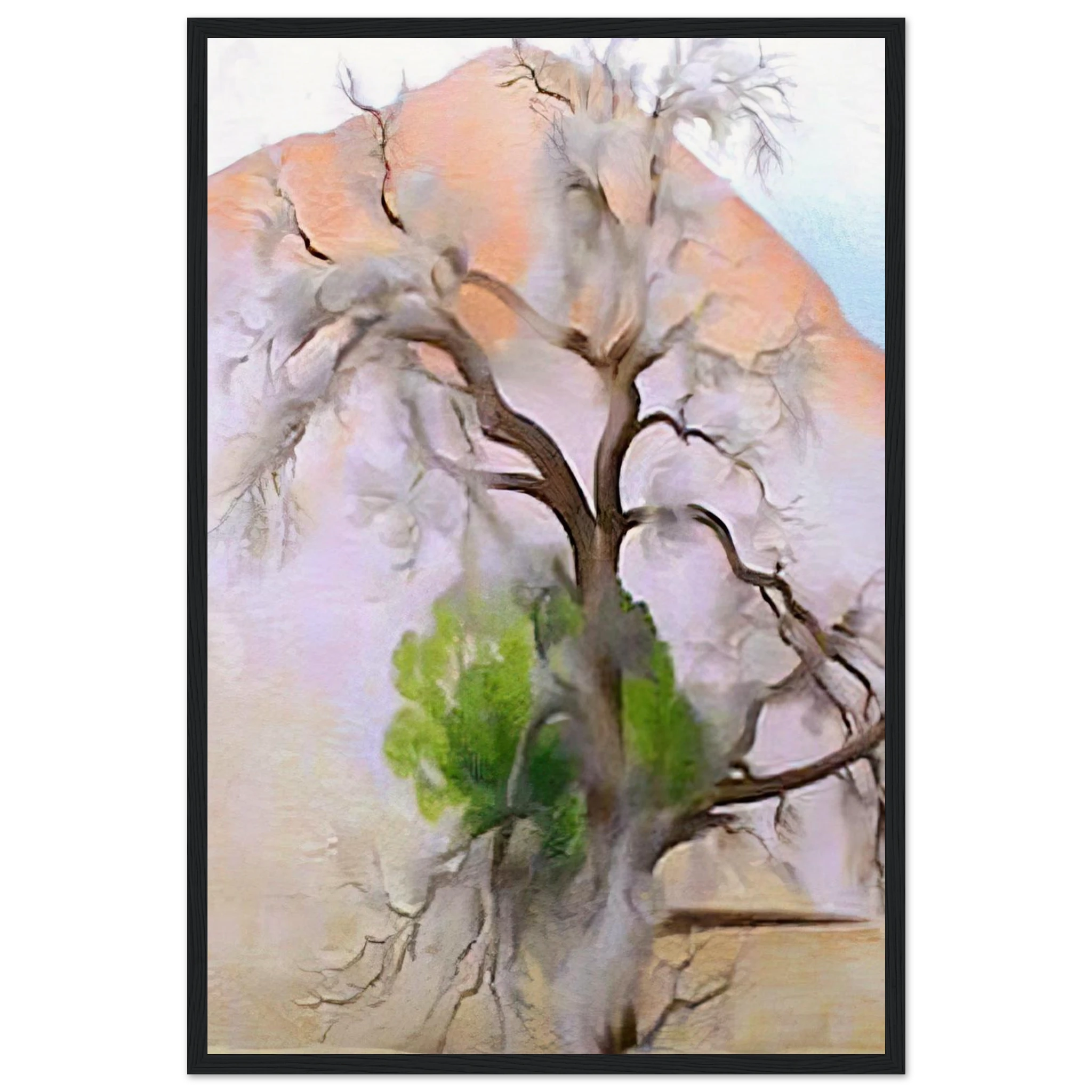 Pinons with Cedar Framed Poster | Georgia O'Keeffe Framed Prints Wall Art | Georgia O Keeffe Prints
