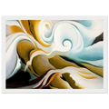 Nature Forms Gasp Framed Poster | Georgia O'Keeffe Framed Prints Wall Art | Georgia O Keeffe Prints