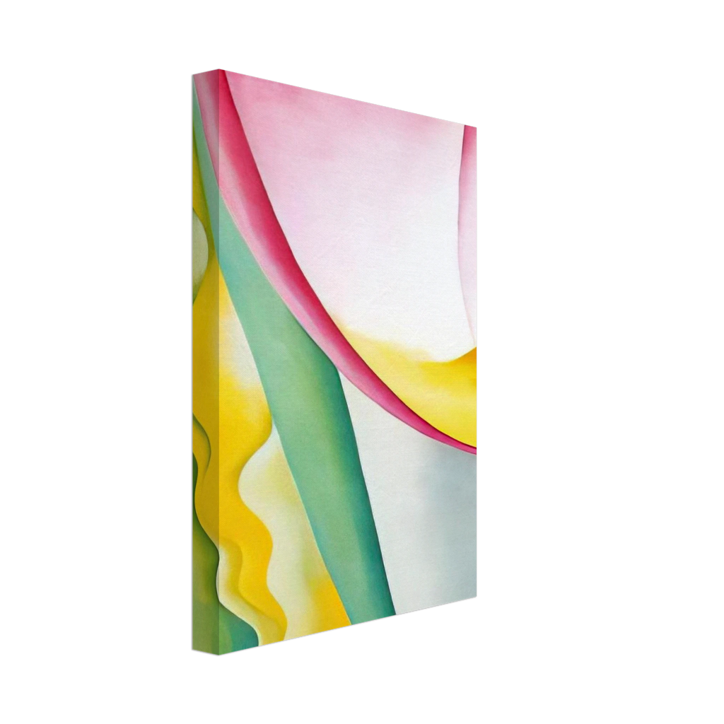Abstraction No. 77  Tulip  Canvas | Georgia O'Keeffe Canvas | Georgia O Keeffe Prints