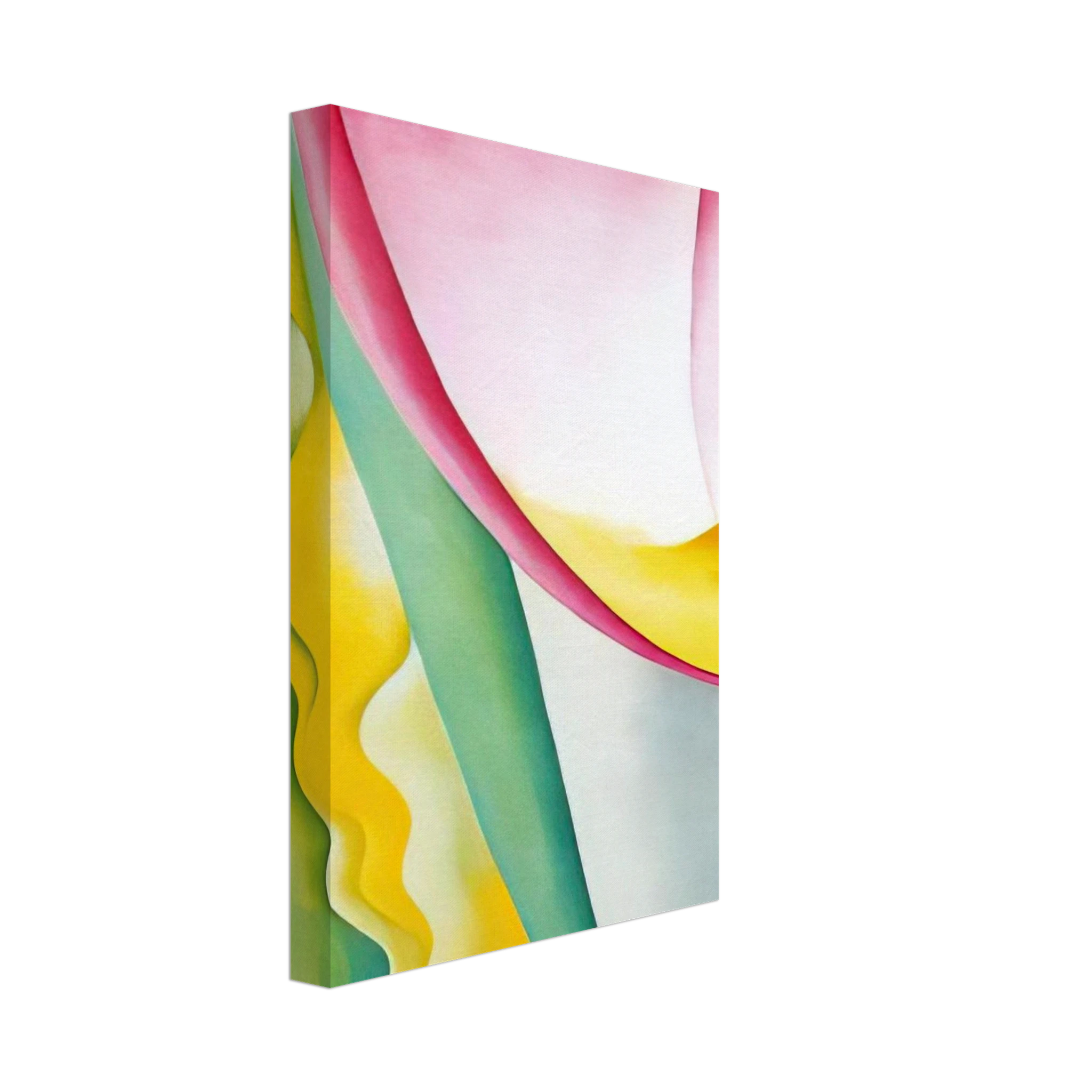 Abstraction No. 77  Tulip  Canvas | Georgia O'Keeffe Canvas | Georgia O Keeffe Prints