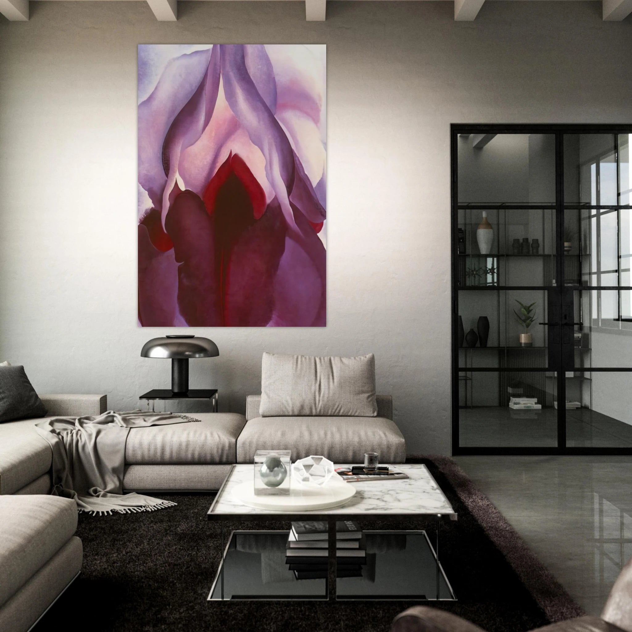 Flower of Life II Poster | Georgia O'Keeffe Poster | Georgia O Keeffe Prints