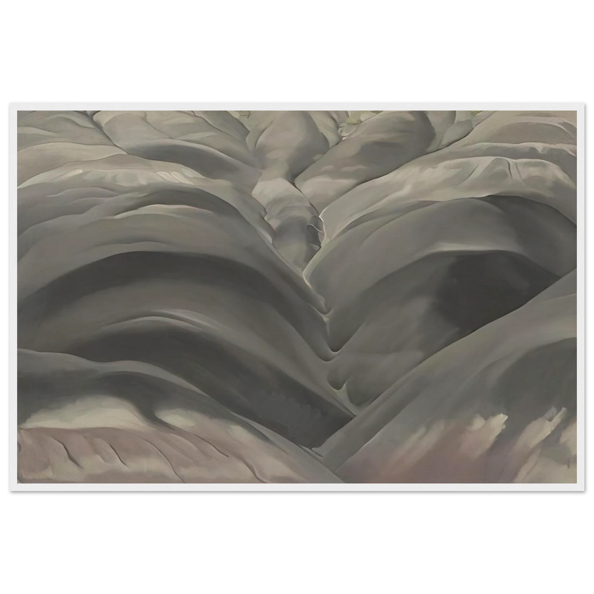 Black Place I Framed Poster | Georgia O'Keeffe Framed Prints Wall Art | Georgia O Keeffe Prints