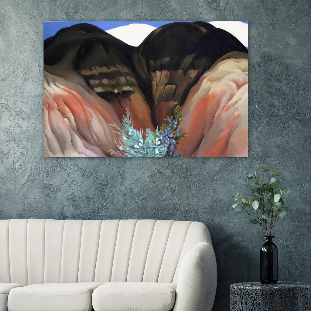 Black Hills with Cedar Poster | Georgia O'Keeffe Poster | Georgia O Keeffe Prints