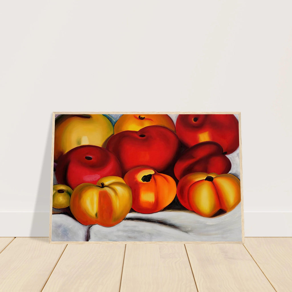 Apple Family II Framed Poster | Georgia O'Keeffe Framed Prints Wall Art | Georgia O Keeffe Prints
