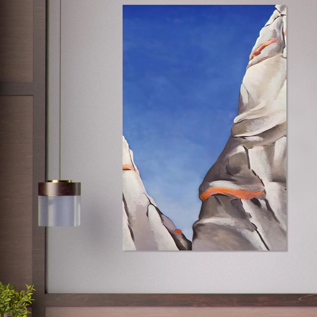 Blue Sky Poster | Georgia O'Keeffe Poster | Georgia O Keeffe Prints