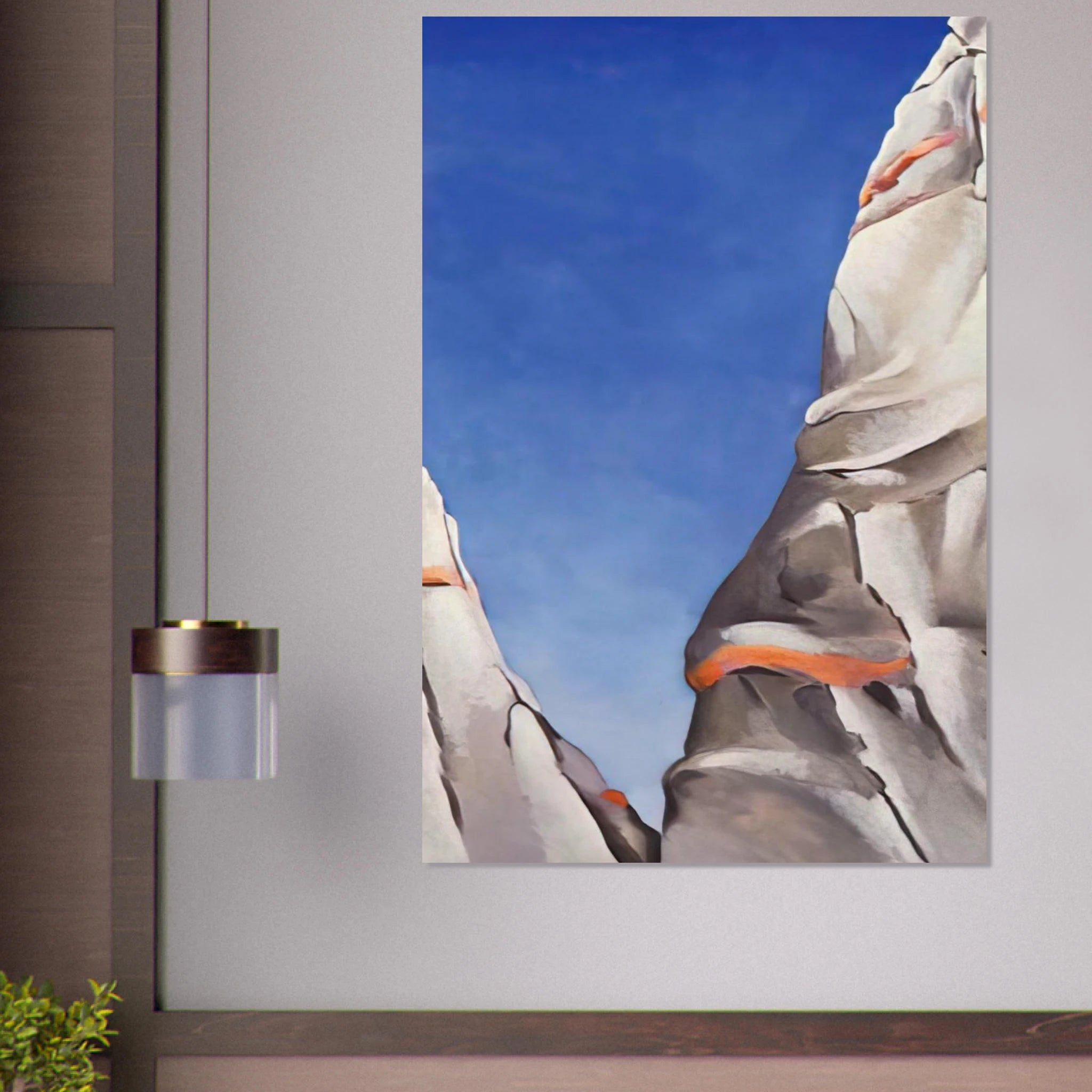 Blue Sky Poster | Georgia O'Keeffe Poster | Georgia O Keeffe Prints